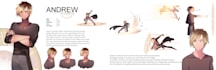 make an anime style oc sheet for writers, devs, and artists