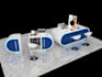 create 3d design trade booth,exhibition stand,stall,both
