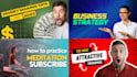 create attractive youtube thumbnail fast