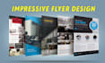 design outstanding flyer, handout, leaflet, banner or poster