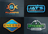 do modern plumbing heating air conditioning hvac oil gas logo