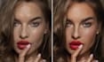 do skin retouching, beauty portrait retouch