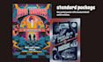 make amazing retro cosmic poster or flyer for your event