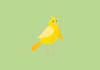 design bird logo with satisfaction guaranteed