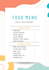 design your restaurant and cafe menu card