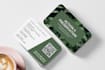 design your business card print ready with qr code