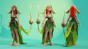 do a stylized 3d character for games and animation