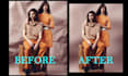 do skin retouch and change color of any objects