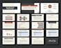 commercial slides design, infographic presentation, marketing presentation