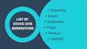 design and develop awesome static websites