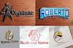 do monogram initial lettering logo design