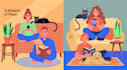 create modern flat vector design illustration for apps, web