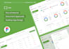 design clean modern web saas application dashboard 2023