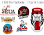 do mascot cartoon modern logo