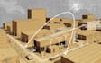 create architectural concept diagrams, exploded axonometry