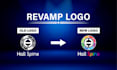 revamp, refine, remake, modify, update, redraw or vectorize your old logo