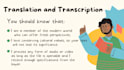transcribe your text from an audio or video file in english or romanian