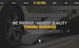 design towing service website, towing company website, freight website