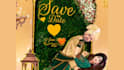 create wedding invitation with caricature