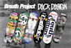 design amazing illustration for skateboard deck