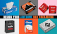 create unique product packaging design and box design