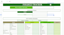 create hyperlinked digital planner, google sheets tracker