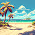 create amazing pixel art background scenes fast