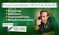 do SEO for top google rankings with high da backlinks