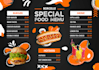 do food menu design, digital menu or restaurant menu design
