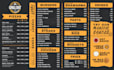 do impressive restaurant menu design, food menu