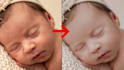 professionally edit your newborn portrait