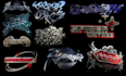 create chrome y2k streetwear logo for your brand