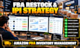optimize amazon fba inventory ipi and restock management