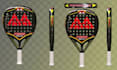 do 2d 3d padel racket designing with animation and photo
