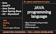 do desktop, console, web, bot apps in java