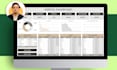 create dynamic excel dashboard, google sheets for budget planner