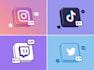 do unique high quality social media logo design