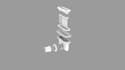 design 3d sanitary items with animation