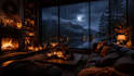 create custom seasonal and cozy ambience rain videos