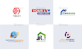 customizable logo design template in one day