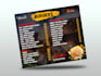 do attractive restaurant menu or food menu