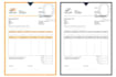 design bill book, receipt, or quote