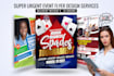 design a custom flyer for your business, event, or promotion
