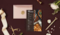 do unique menu design for your brand or cuisine