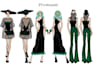 draw a fashion collection of clothes illustration or sketch for brand