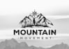 design a professional modern mountain logo