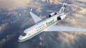 add your logo on a business plane video