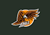 design bird logo with express delivery