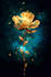 create professional flower or plant digital art