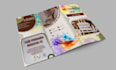 design urgent professional trifold brochure